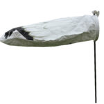 34'' Tall Stake Snow Goose Windsock Decoys - 10 Dozens