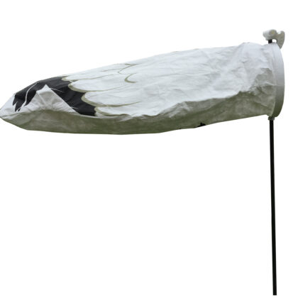 34'' Tall Stake Snow Goose Windsock Decoys