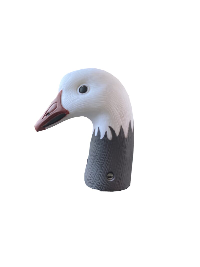 3D Blue Goose Sentry Head