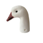 3D Sentry Snow Goose Windsock Decoy Head