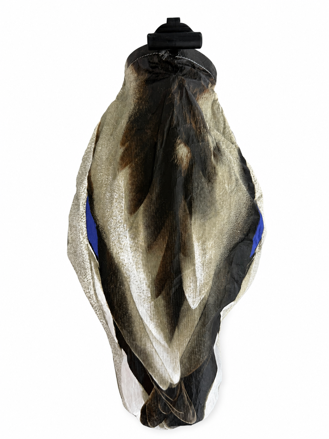 Drake mallard windsock decoy top view