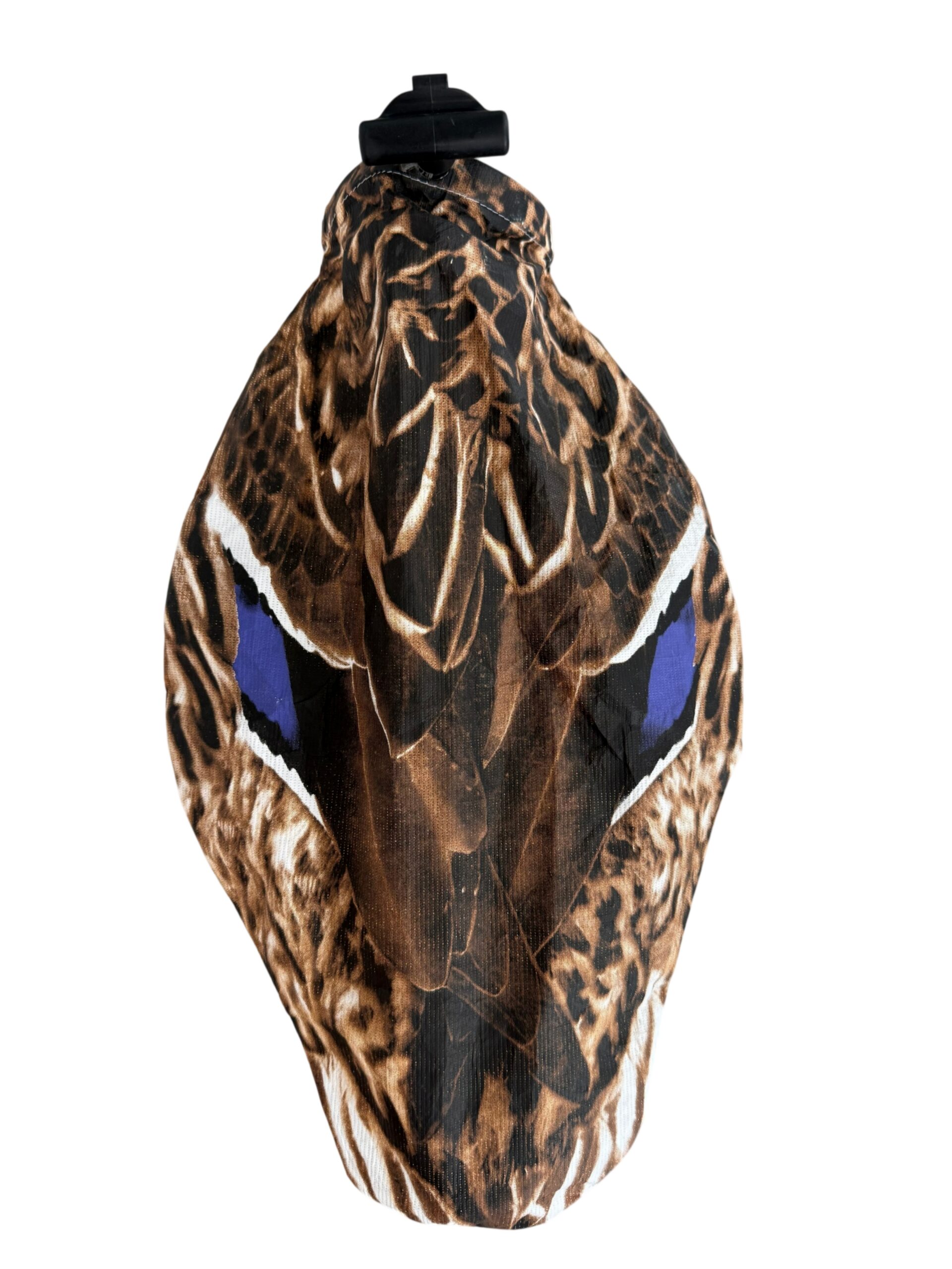 hen mallard duck decoy top view